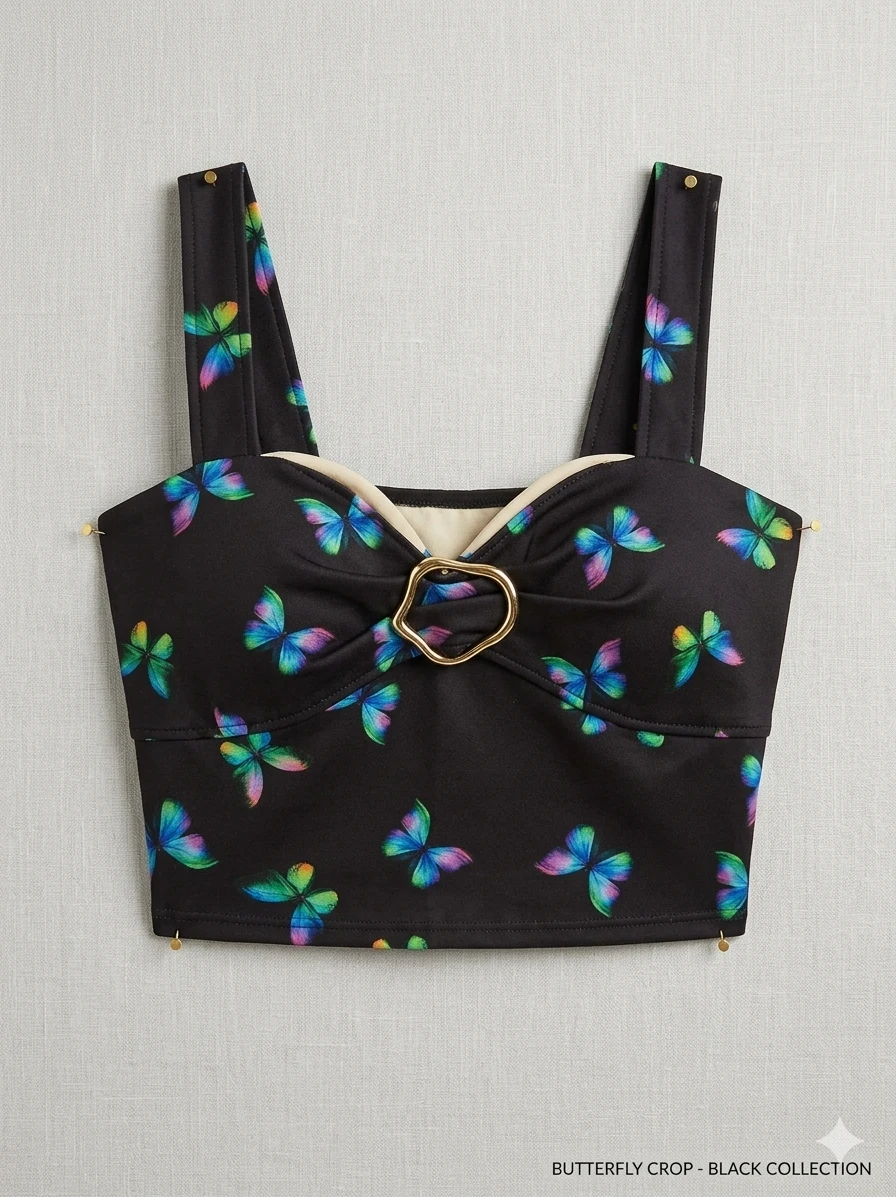 Body Butterfly Crop